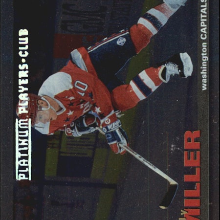 1995-96 Collector's Choice Player's Club Platinum #82 Kelly Miller (15-X11-CAPITALS)