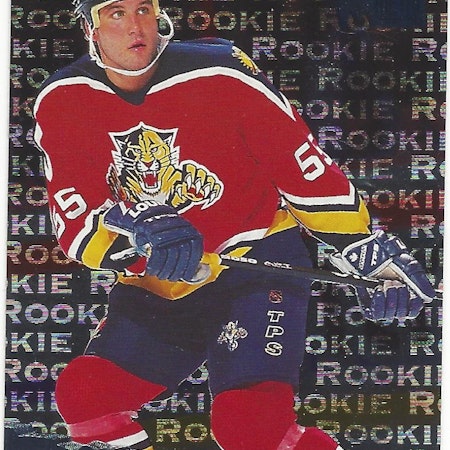 1995-96 Metal #178 Ed Jovanovski (5-143x7-NHLPANTHERS)