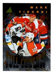1995-96 Pinnacle Full Contact #10 Mark Tinordi (10-17x7-CAPITALS)