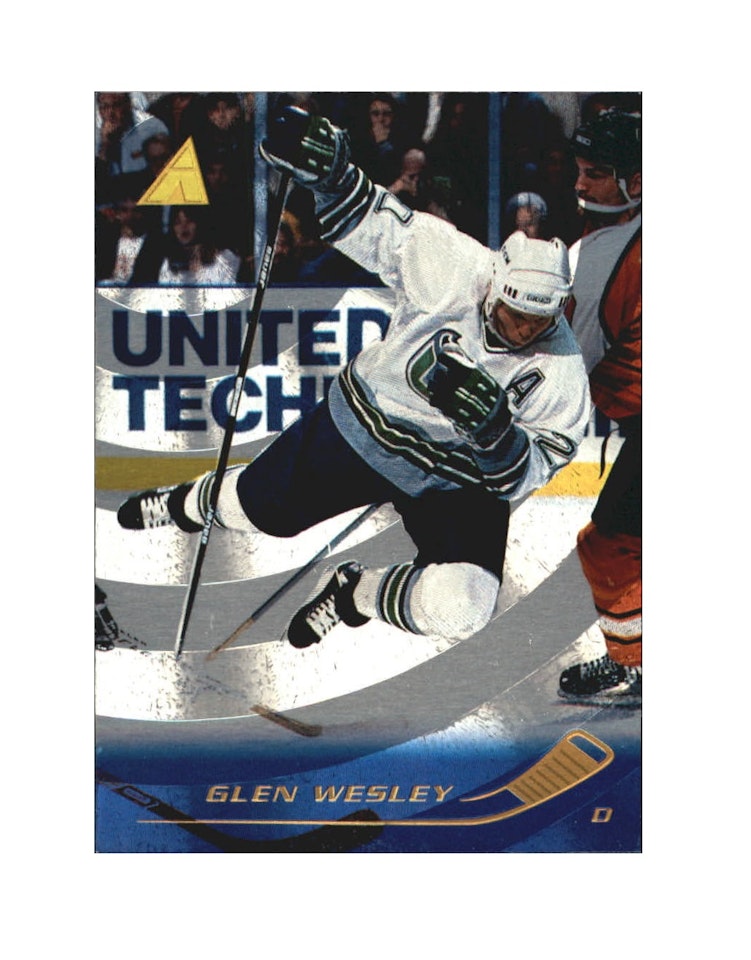 1995-96 Pinnacle Rink Collection #80 Glen Wesley (10-X184-WHALERS)