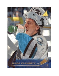 1995-96 Pinnacle Rink Collection #173 Wade Flaherty (10-X185-SHARKS)