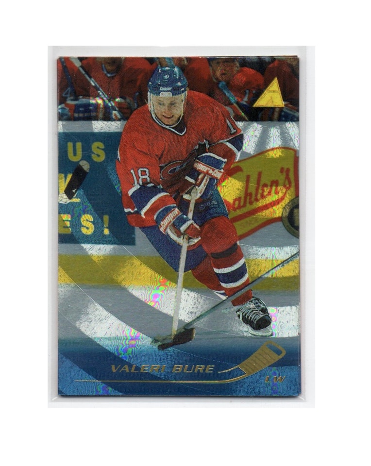 1995-96 Pinnacle Rink Collection #174 Valeri Bure (10-X196-CANADIENS) (2)