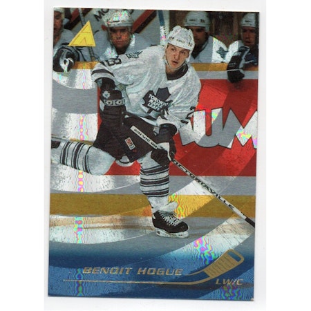 1995-96 Pinnacle Rink Collection #186 Benoit Hogue (10-X210-MAPLE LEAFS)