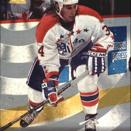 1995-96 Pinnacle Rink Collection #201 Martin Gendron (12-X14-CAPITALS)