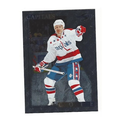 1995-96 Score Black Ice Artist's Proofs #183 Sylvain Cote (25-X79-CAPITALS)