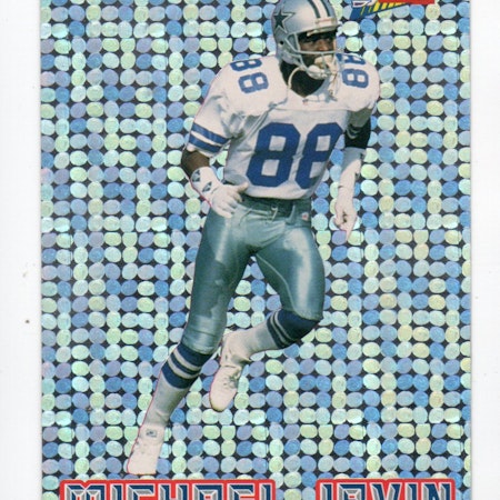 1993 Pacific Silver Prism Circular Inserts #8 Michael Irvin (20-X297-NFLCOWBOYS)