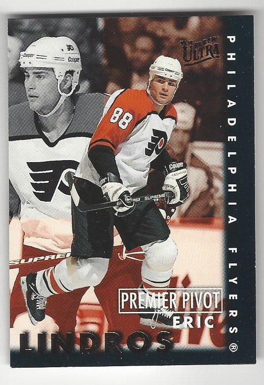 1995-96 Ultra Premier Pivots #4 Eric Lindros (10-X149-FLYERS)