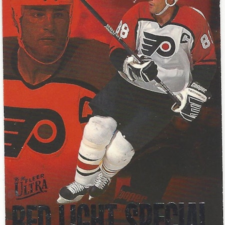 1995-96 Ultra Red Light Specials #6 Eric Lindros (10-174x9-FLYERS)