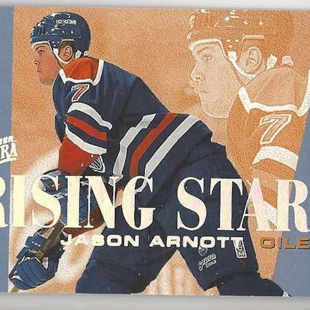 1995-96 Ultra Rising Stars #1 Jason Arnott (10-X149-OILERS)