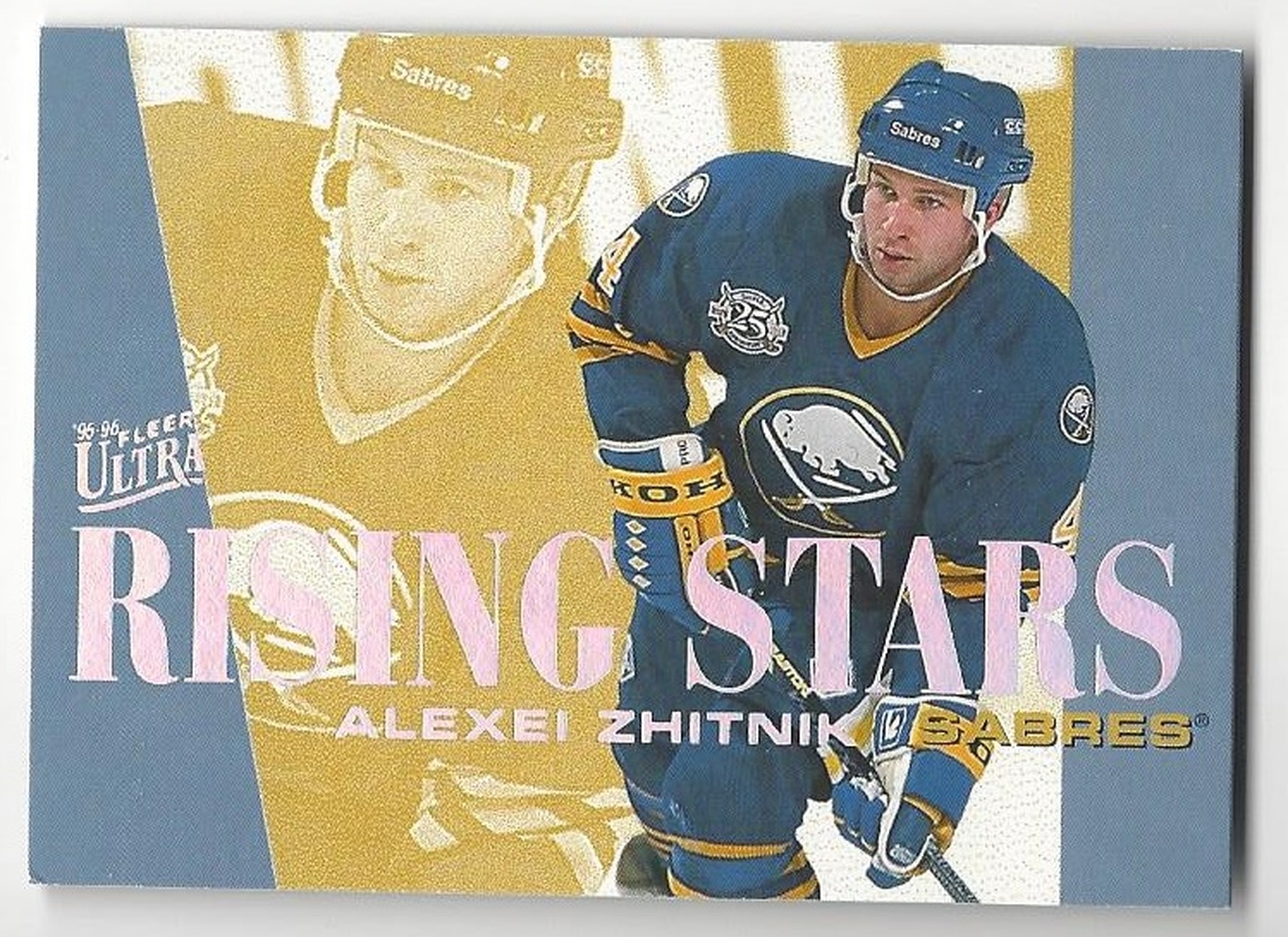 1995-96 Ultra Rising Stars #10 Alexei Zhitnik (10-X149-SABRES)