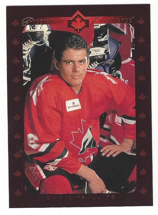 1995-96 Upper Deck #517 Chris Phillips (10-240x3-CANADA)