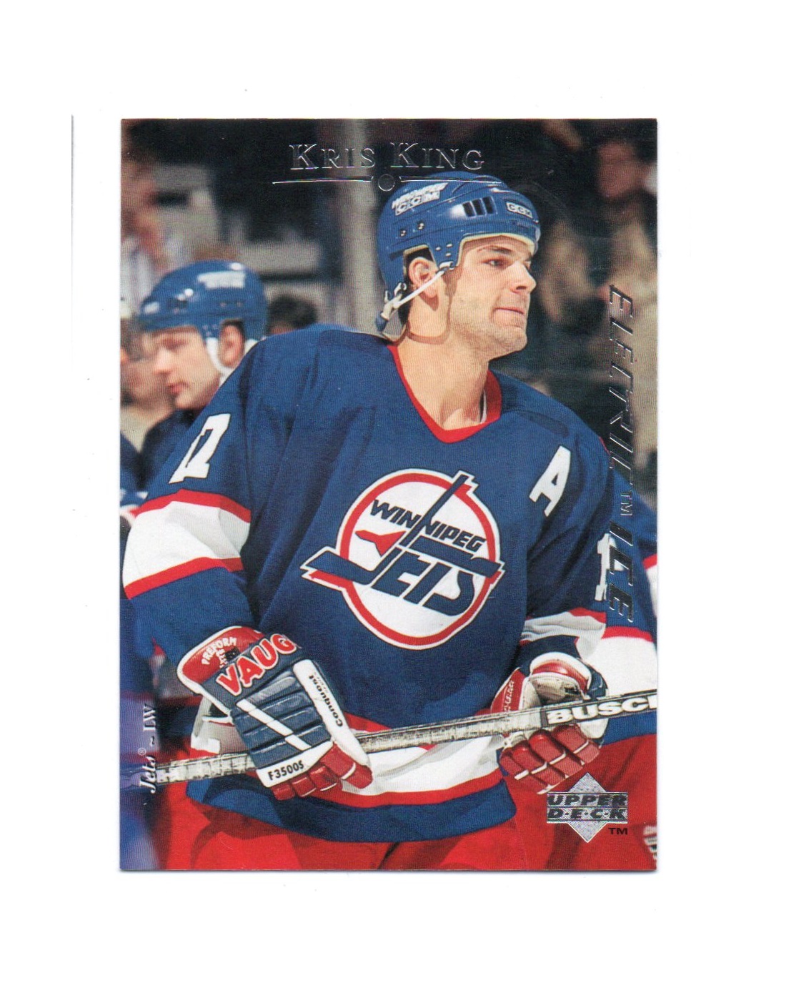 1995-96 Upper Deck Electric Ice #141 Kris King (12-X248-NHLJETS)