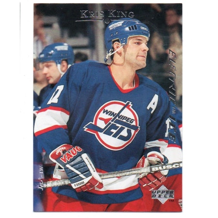 1995-96 Upper Deck Electric Ice #141 Kris King (12-X248-NHLJETS)