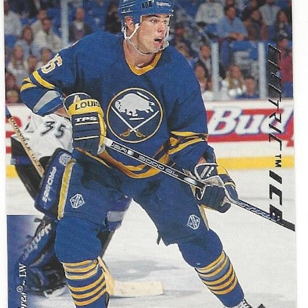 1995-96 Upper Deck Electric Ice #341 Matthew Barnaby (12-236x8-SABRES)
