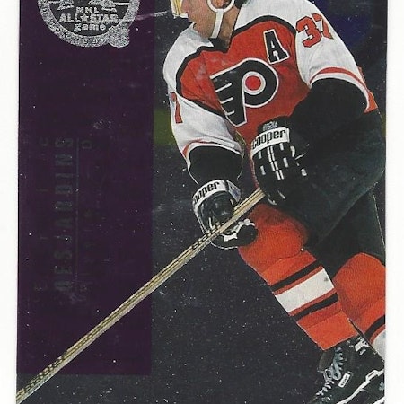 1995-96 Upper Deck NHL All-Stars #AS9 Eric Desjardins Al MacInnis (12-231x8-FLYERS+BLUES)