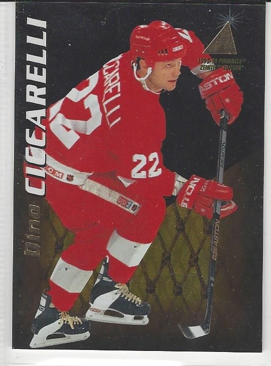 1995-96 Zenith #51 Dino Ciccarelli (5-255x1-RED WINGS)