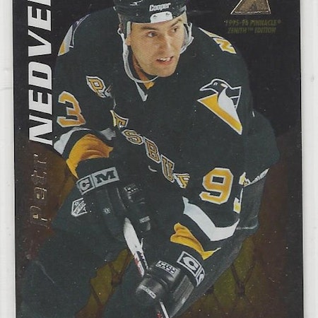 1995-96 Zenith #103 Petr Nedved (5-253x8-PENGUINS)