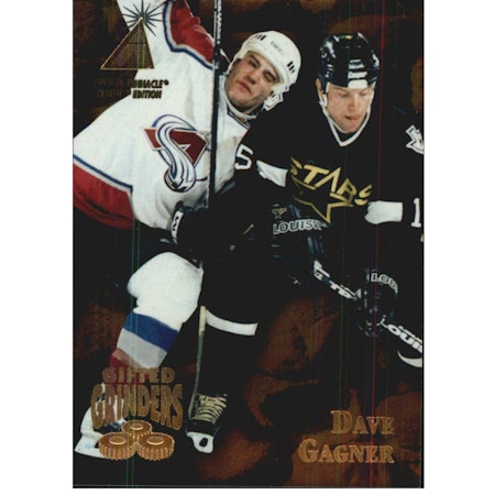 1995-96 Zenith Gifted Grinders #11 Dave Gagner (10-232x1-NHLSTARS)