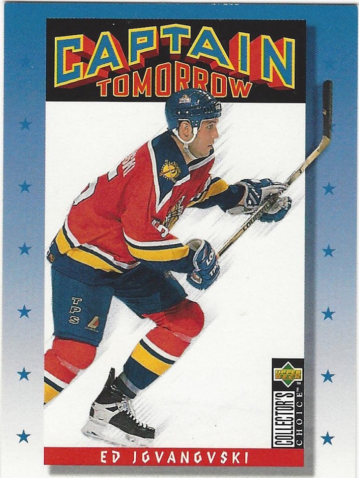 1996-97 Collector's Choice #340 Ed Jovanovski CT (5-144x3-NHLPANTHERS)