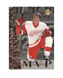 1996-97 Collector's Choice MVP #UD33 Nicklas Lidstrom (15-X81-RED WINGS)
