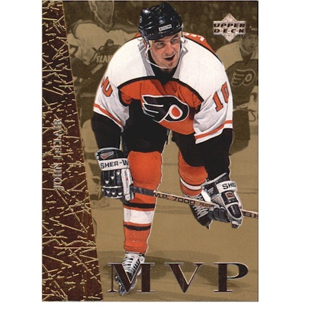 1996-97 Collector's Choice MVP Gold #UD8 John LeClair (15-X191-FLYERS)