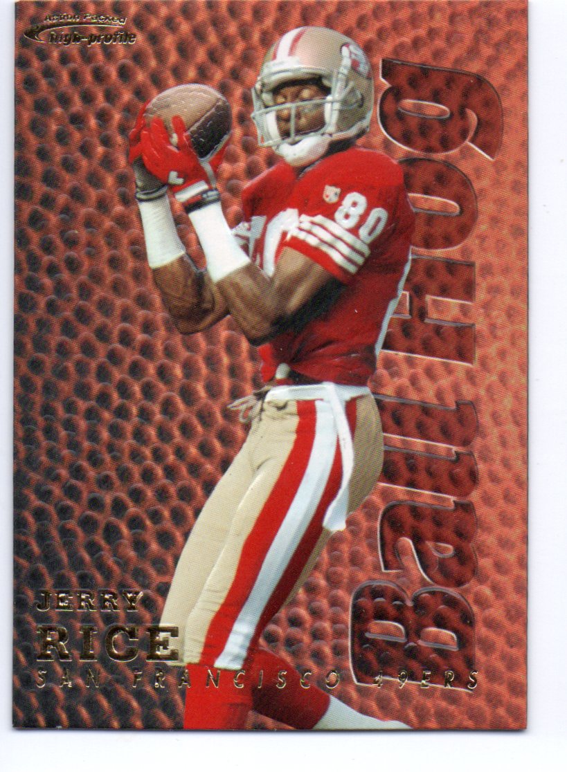 1996 Action Packed Ball Hog #3 Jerry Rice (30-X296-NFL49ERS)