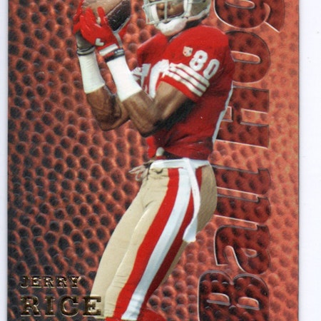 1996 Action Packed Ball Hog #3 Jerry Rice (30-X296-NFL49ERS)