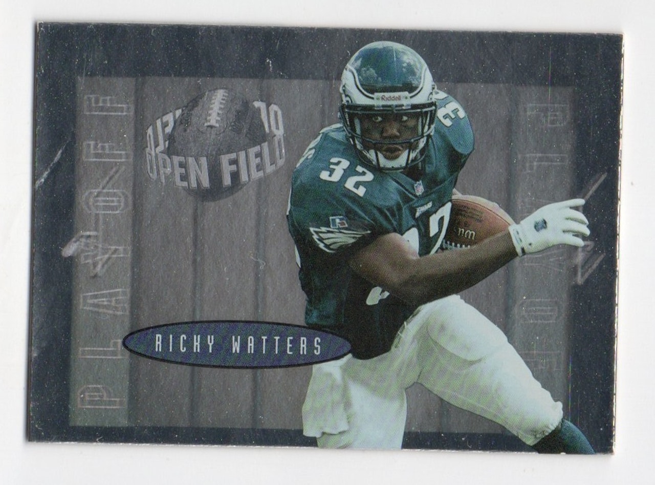 1996 Playoff Contenders Open Field Foil #32 Ricky Watters P (20-X296-NFLEAGLES)