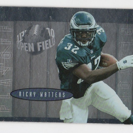 1996 Playoff Contenders Open Field Foil #32 Ricky Watters P (20-X296-NFLEAGLES)