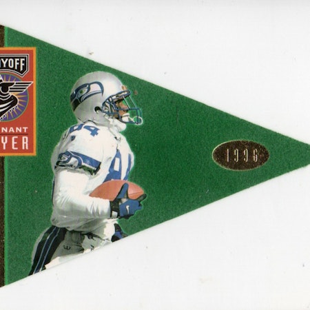1996 Playoff Contenders Pennant Flyers #PF2 Joey Galloway (30-X296-NFLSEAHAWKS)