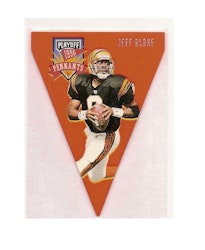 1996 Playoff Contenders Pennants #95 Jeff Blake R (15-X278-NFLBENGALS)