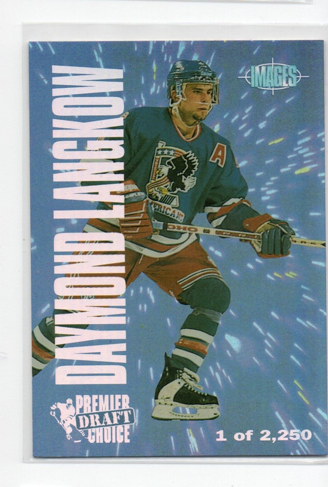 1995 Images Premier Draft Choice #PD6 Daymond Langkow (15-X297-OTHERS)
