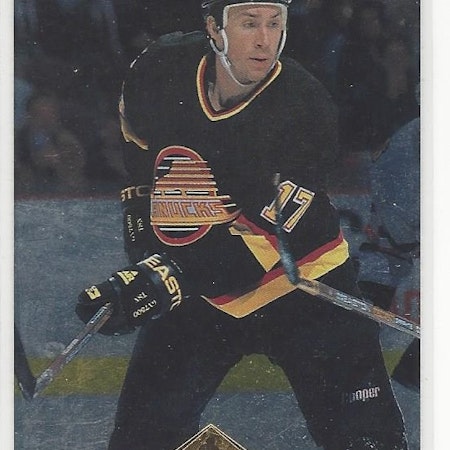 1996-97 Pinnacle Foil #172 Mike Ridley (10-3x1-CANUCKS)