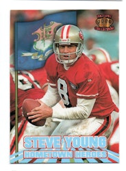 1995 Pacific Hometown Heroes #HH8 Steve Young (20-X297-NFL49ERS)