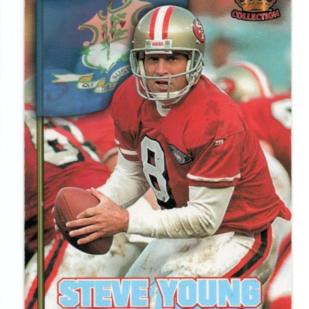 1995 Pacific Hometown Heroes #HH8 Steve Young (20-X297-NFL49ERS)