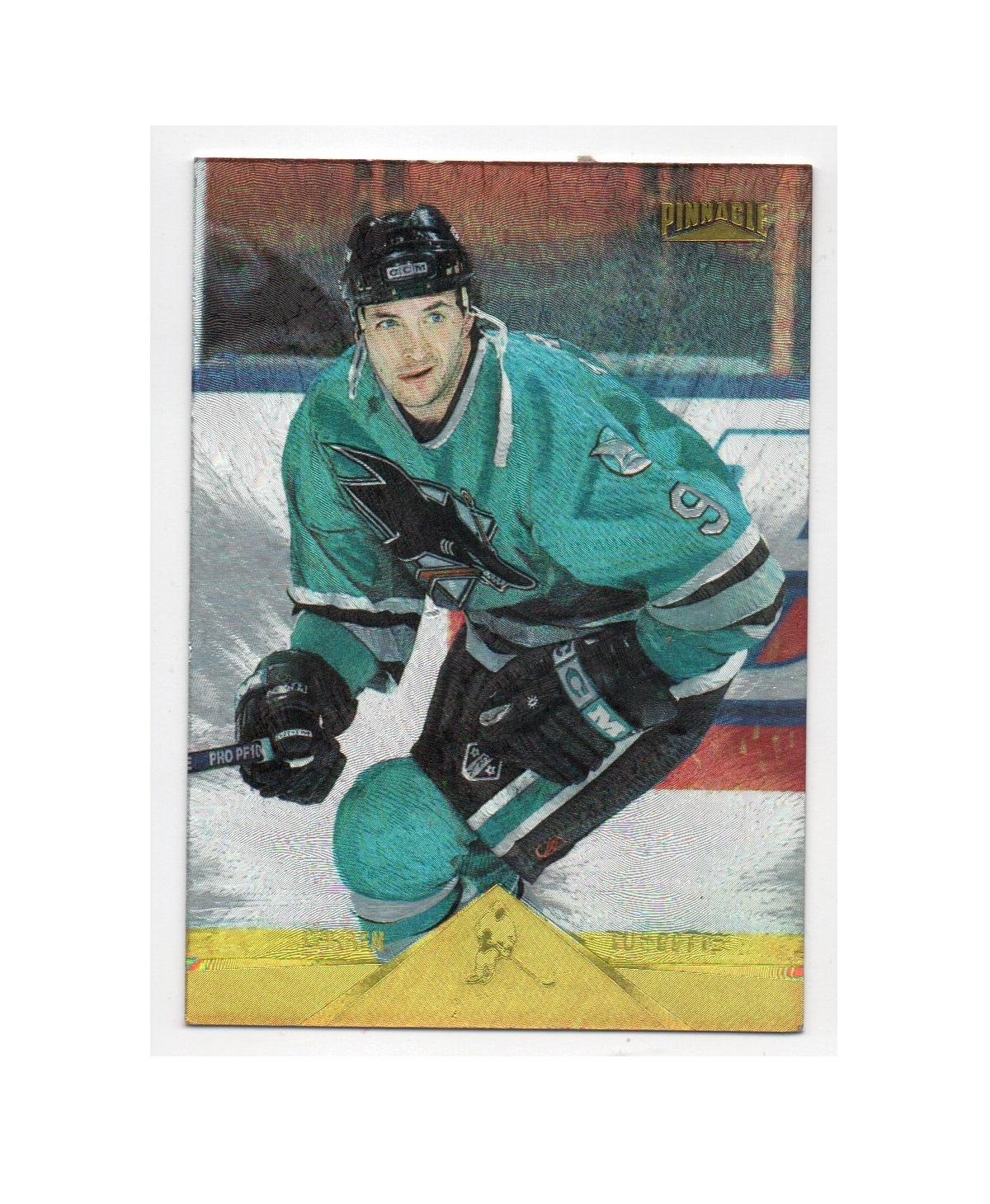 1996-97 Pinnacle Rink Collection #165 Darren Turcotte (10-X210-SHARKS)