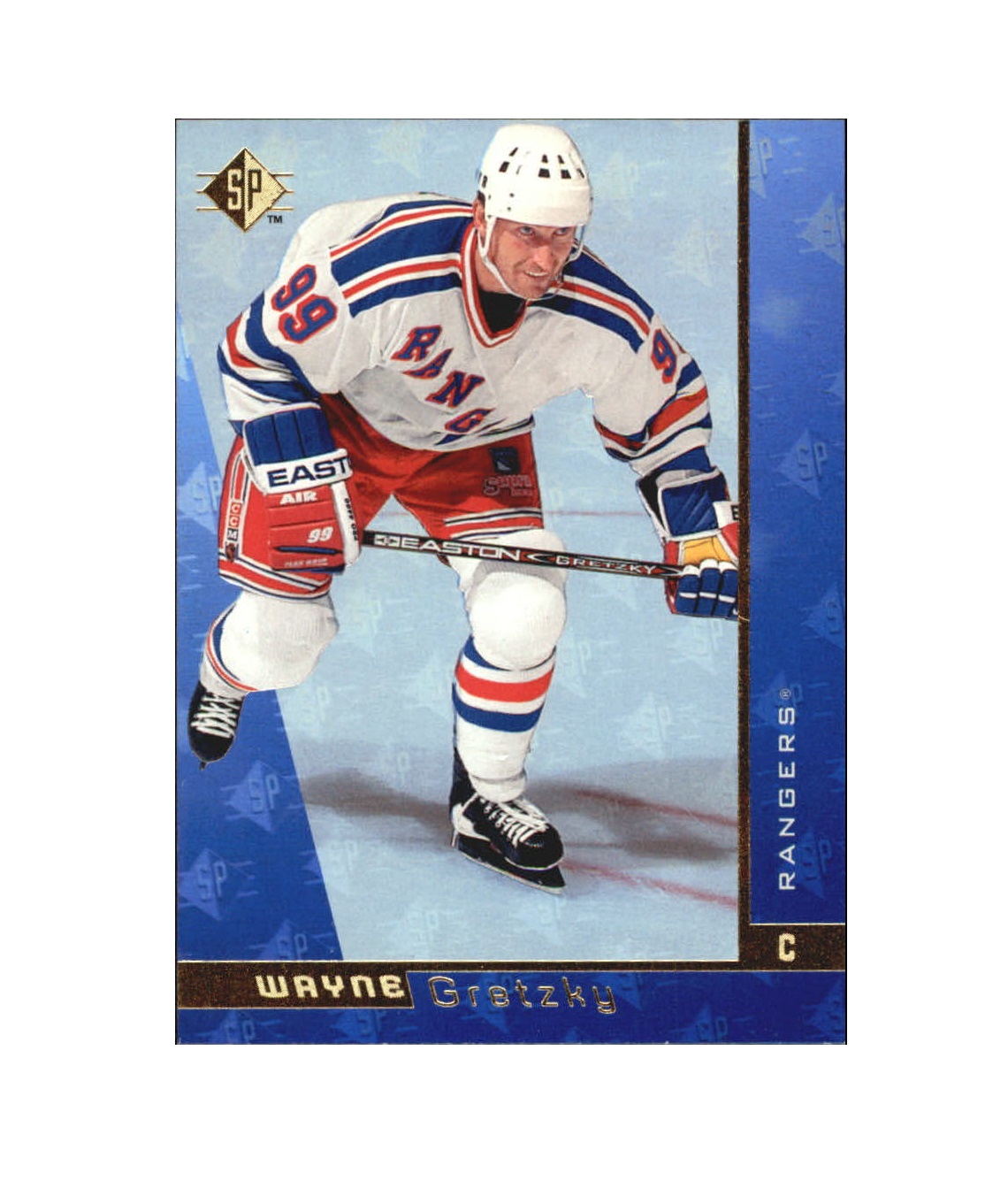 1996-97 SP #99 Wayne Gretzky (15-X189-RANGERS)