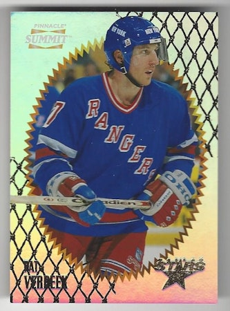 1996-97 Summit Ice #5 Pat Verbeek (10-X149-RANGERS+NHLSTARS)