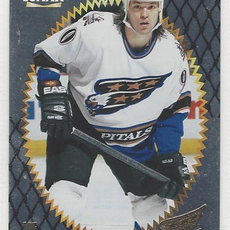 1996-97 Summit Metal #7 Joe Juneau (10-245x8-CAPITALS)