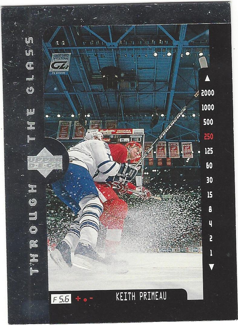 1996-97 Upper Deck #203 Keith Primeau (10-X75-HURRICANES)