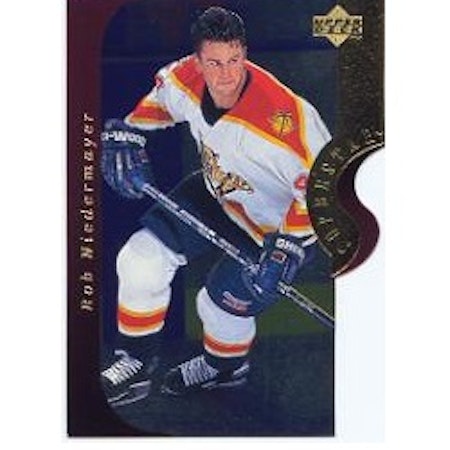 1996-97 Upper Deck Superstar Showdown #SS28A Rob Niedermayer (10-X91-NHLPANTHERS)