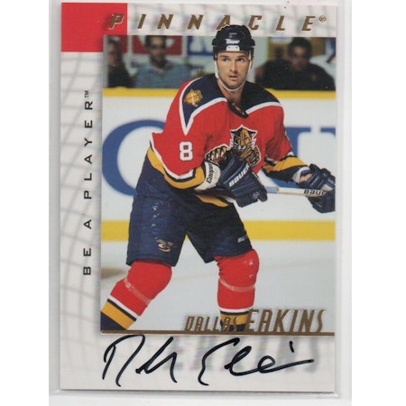 1997-98 Be A Player Autographs #86 Dallas Eakins (30-X122-NHLPANTHERS)