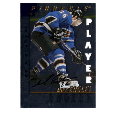 1997-98 Be A Player Autographs Die Cut #149 Mike Eagles (50-171x9-CAPITALS)