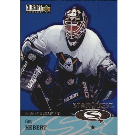 1997-98 Collector's Choice StarQuest #SQ42 Guy Hebert (10-X185-DUCKS)