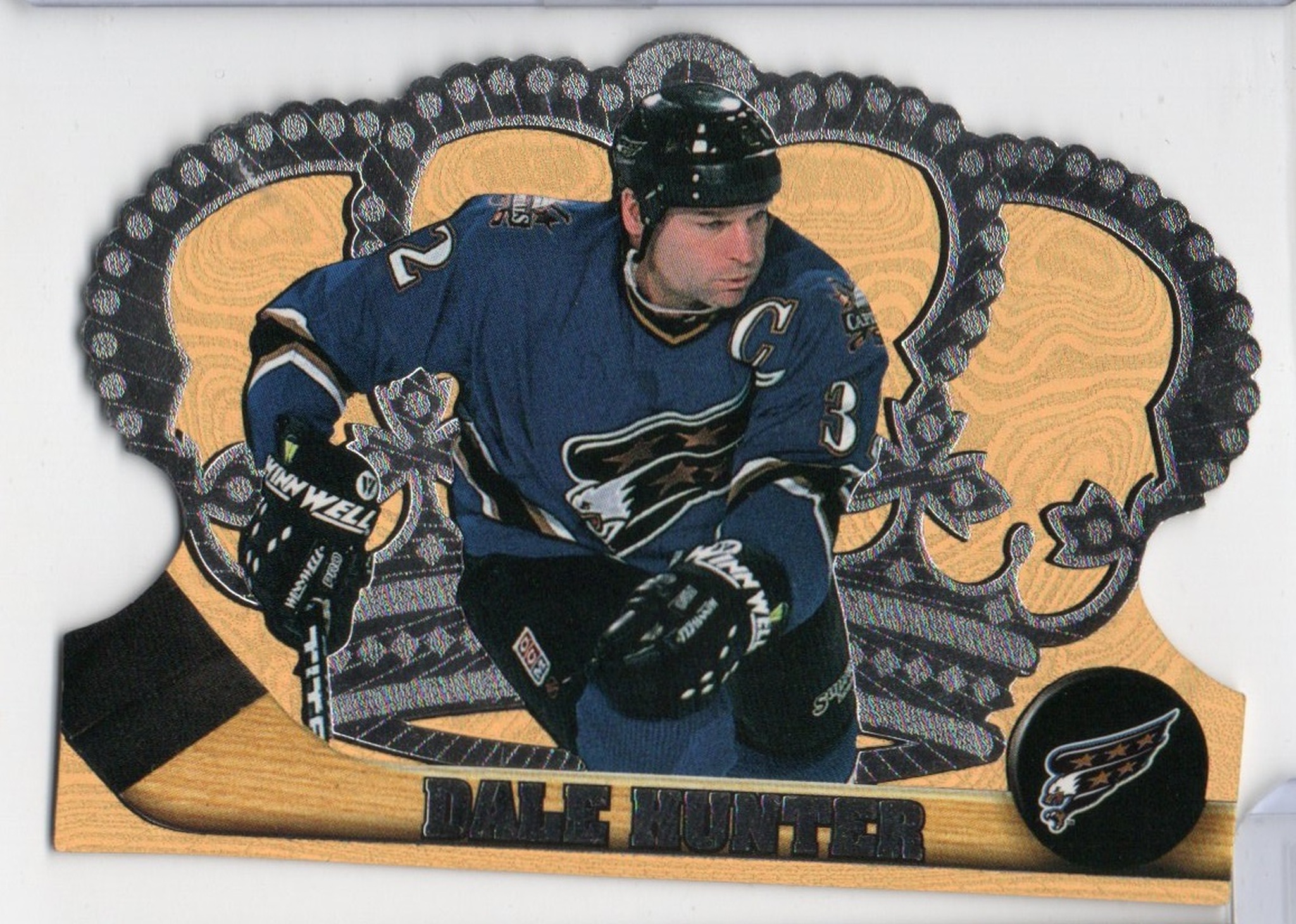 1997-98 Crown Royale Silver #139 Dale Hunter (12-144x4-CAPITALS)