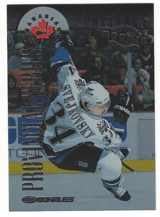 1997-98 Donruss Canadian Ice Provincial Series #143 Jaroslav Svejkovsky (15-230x3-CAPITALS)