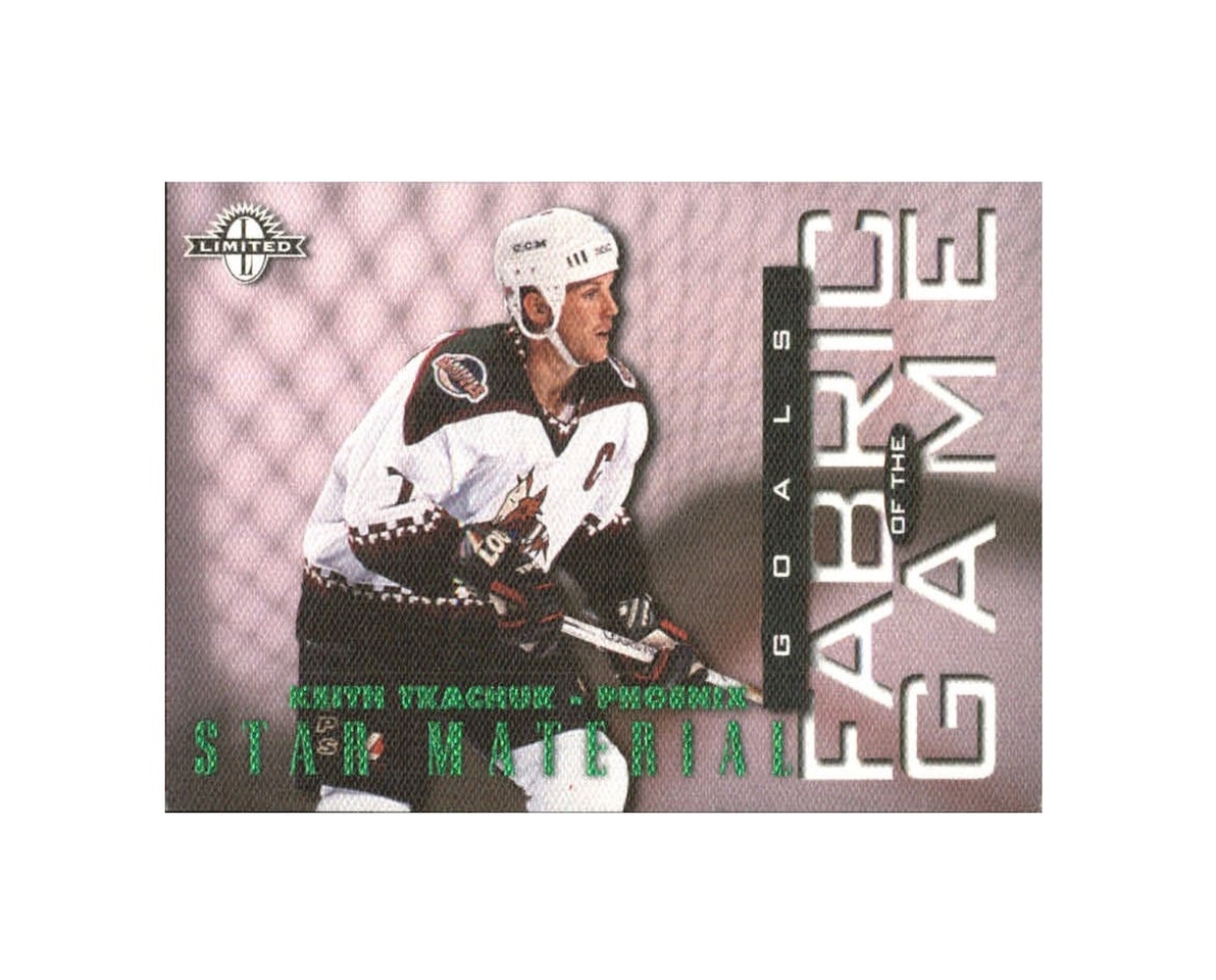 1997-98 Donruss Limited Fabric of the Game #18 Keith Tkachuk S (20-X213-COYOTES)
