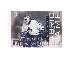 1997-98 Donruss Limited Fabric of the Game #39 Marcel Cousineau M (10-X213-MAPLE LEAFS)