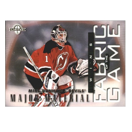 1997-98 Donruss Limited Fabric of the Game #41 Mike Dunham M (10-X213-DEVILS)