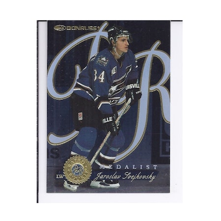 1997-98 Donruss Rated Rookies Medallist #9 Jaroslav Svejkovsky (60-X68-CAPITALS)